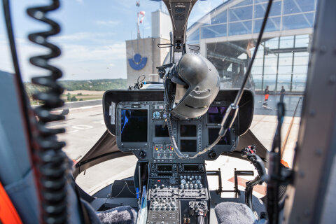 Rettungshubschrauber Christoph 2, BG U Frankfurt - Industrie Fotografie